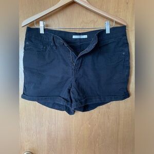 Levi’s Black Denim Shorts